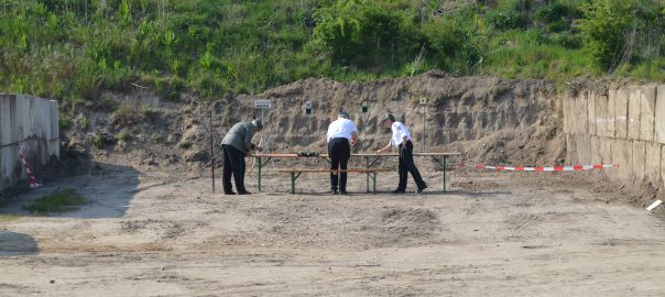 Feldübung vor dem Heimatfest