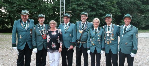 Die neuen Majestäten der Ahrensböker Gill